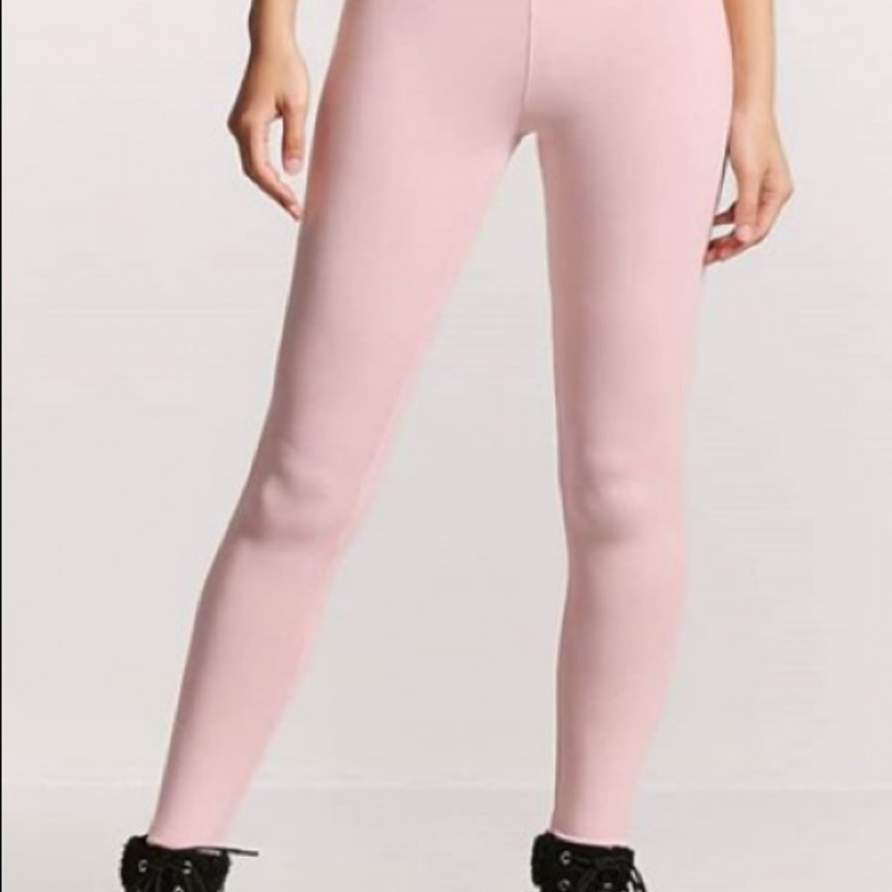 Forever 21 Pink Leggings Small